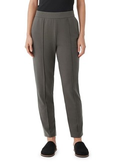 Eileen Fisher Pintuck Pleat Tapered Ankle Pants