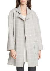 Eileen Fisher Plaid Coat