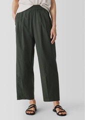 Eileen Fisher Pleated Organic Cotton Lantern Pants