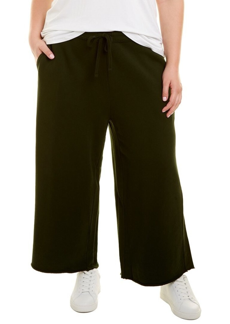 EILEEN FISHER Plus French Terry Wide Leg