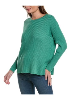 EILEEN FISHER Ribbed Wool Sweater