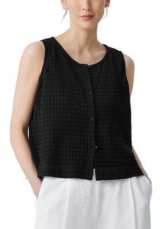 Eileen Fisher Round Neck Vest