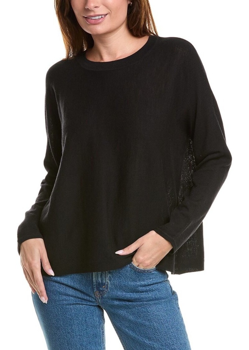 EILEEN FISHER Round Neck Wool Top