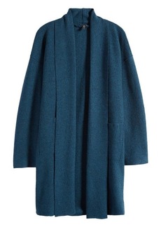 Eileen Fisher Shawl Collar Wool Coat