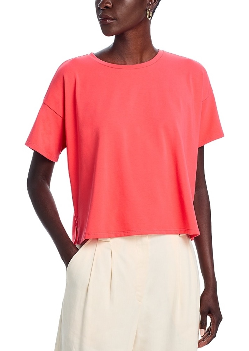 Eileen Fisher Short Sleeve Boxy Top