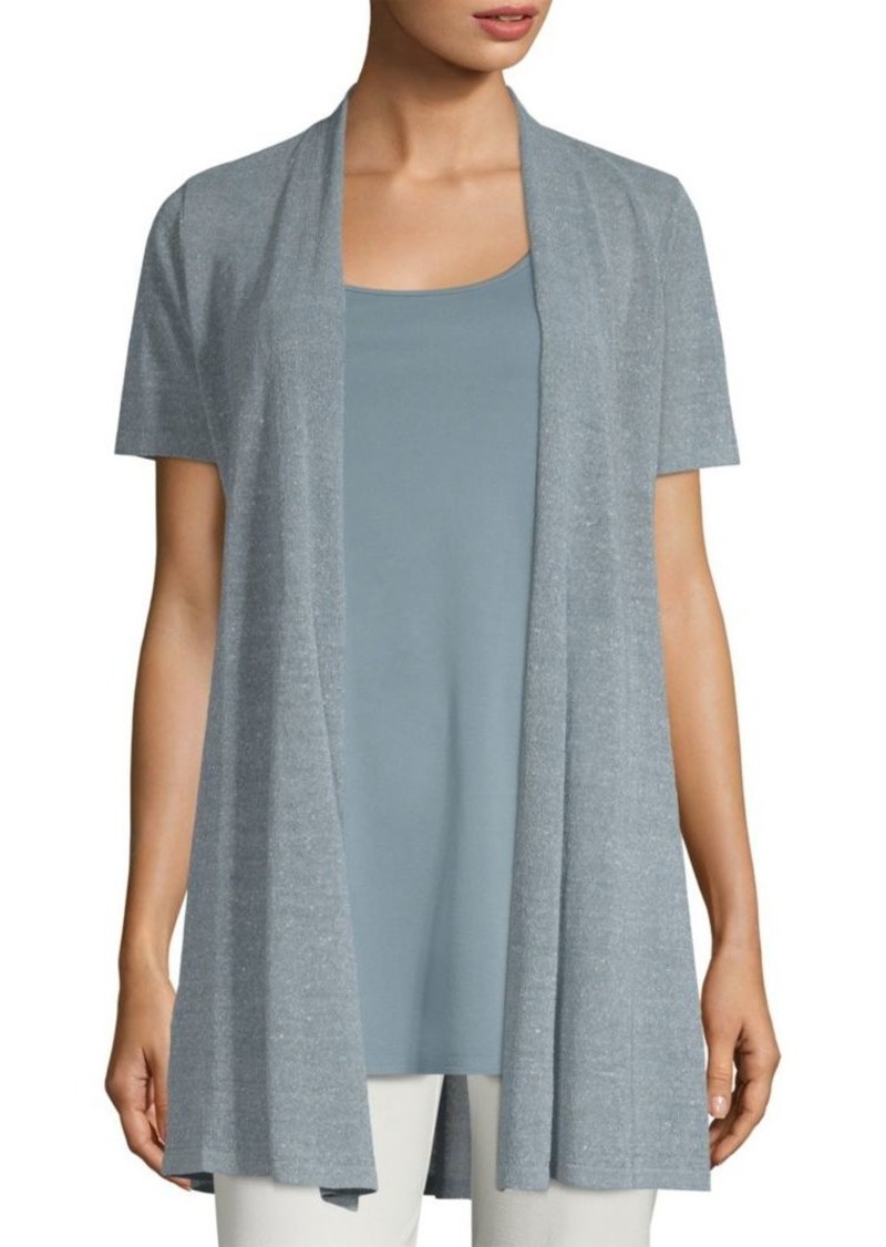 eileen fisher short sleeve sweater