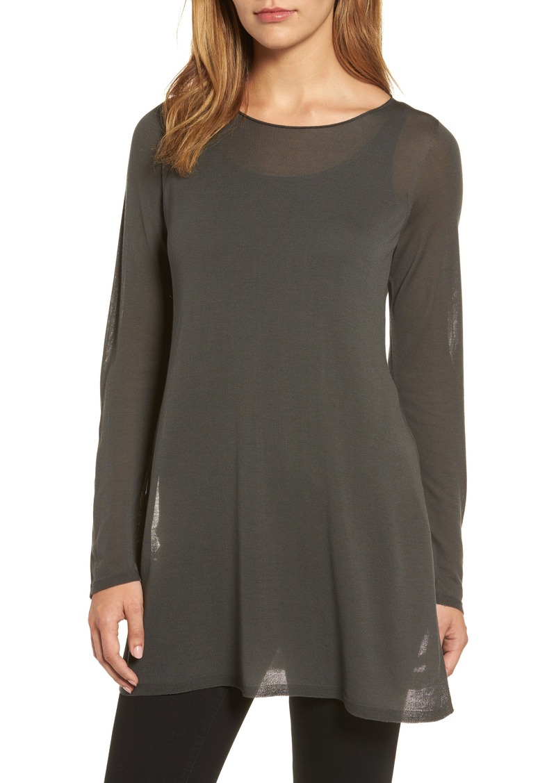 Eileen Fisher Eileen Fisher Side Slit Tencel® Tunic | Sweaters