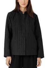 Eileen Fisher Silk Quilted Jacket
