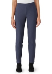 Eileen Fisher Slim Ankle Stretch Crepe Pants