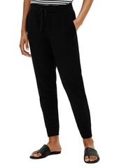 Eileen Fisher Slouchy Ankle Joggers in Black at Nordstrom