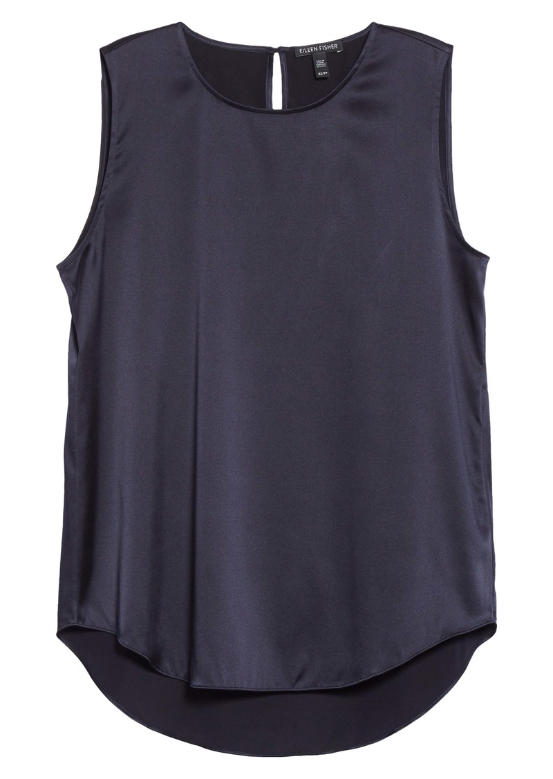 eileen fisher stretch silk camisole