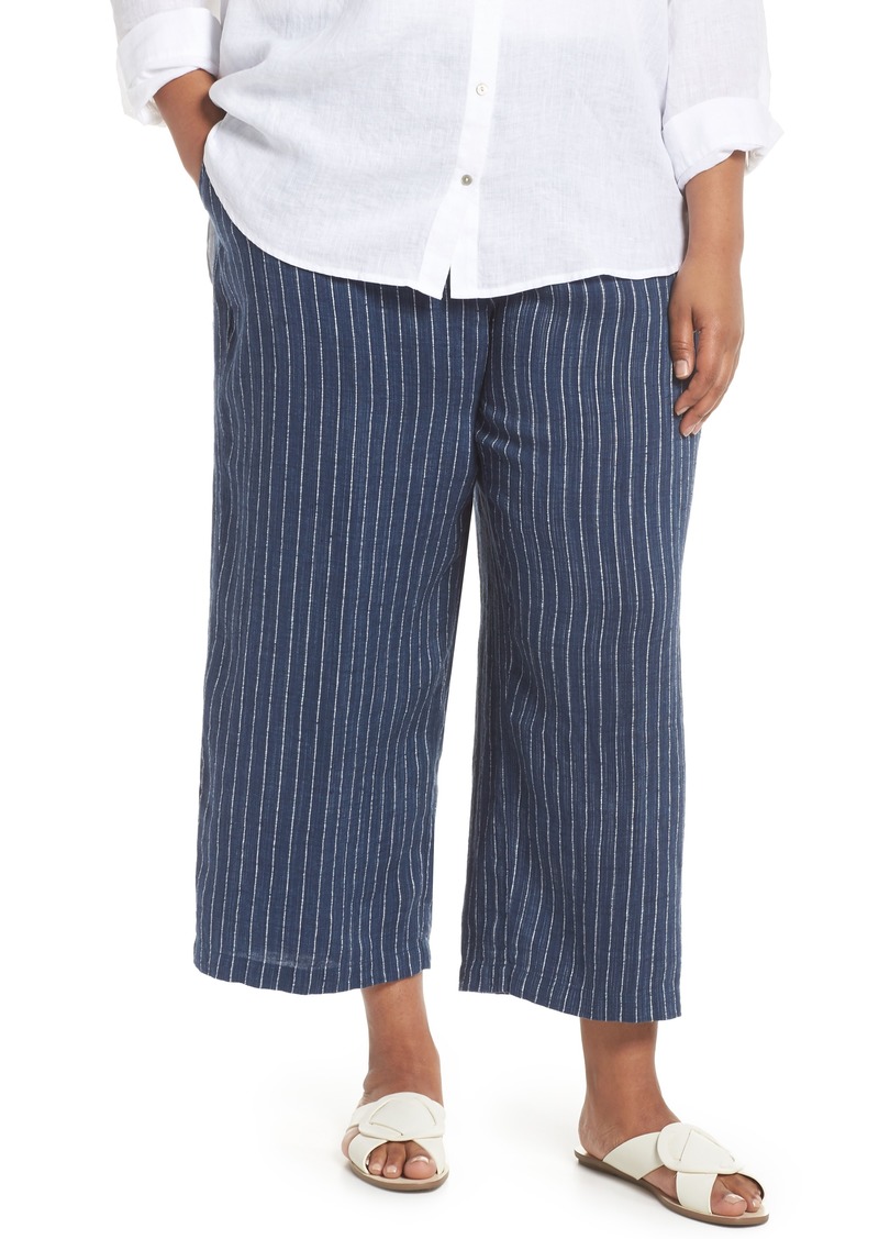 eileen fisher striped pants