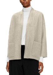 Eileen Fisher System High-Collar Wool Jacket