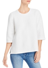 Eileen Fisher Textured Boxy Top