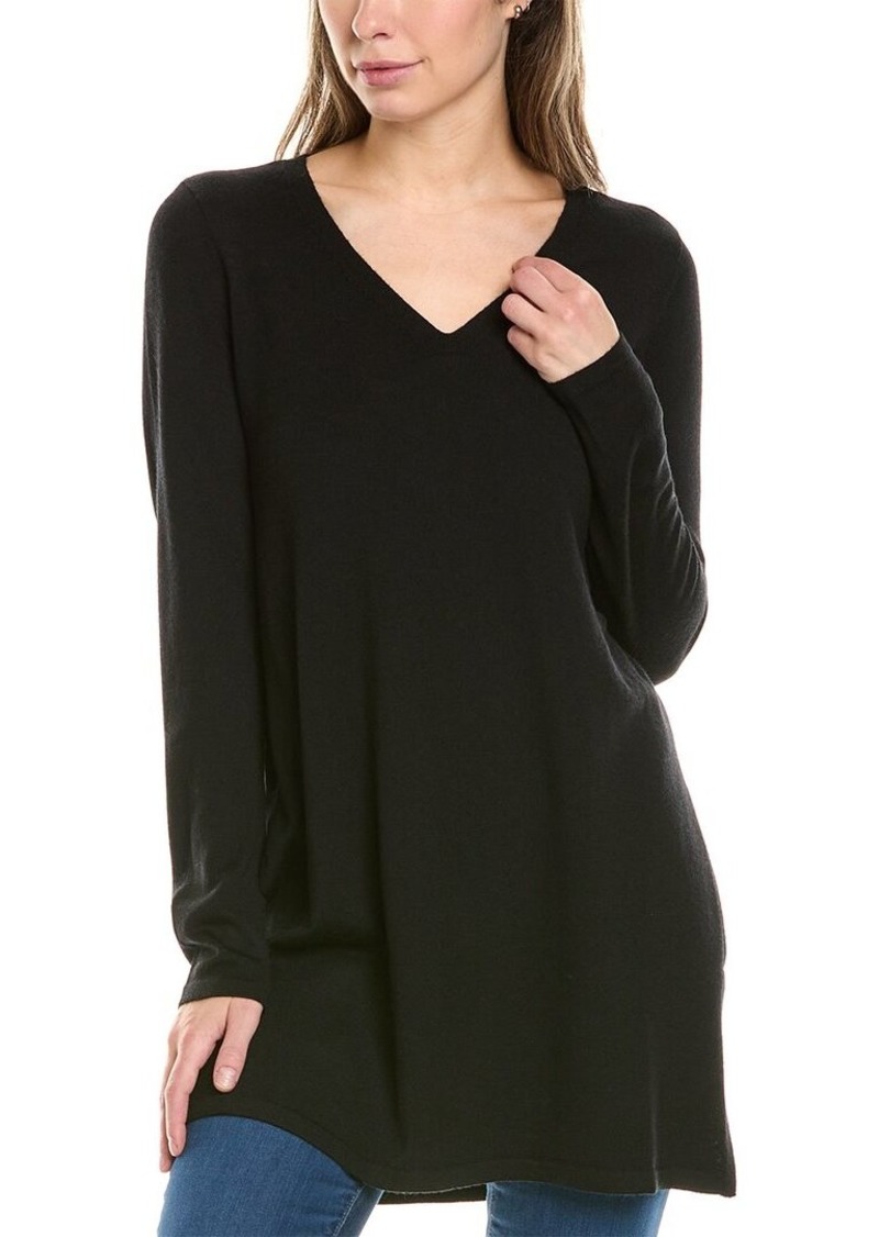 EILEEN FISHER V-Neck Wool Tunic