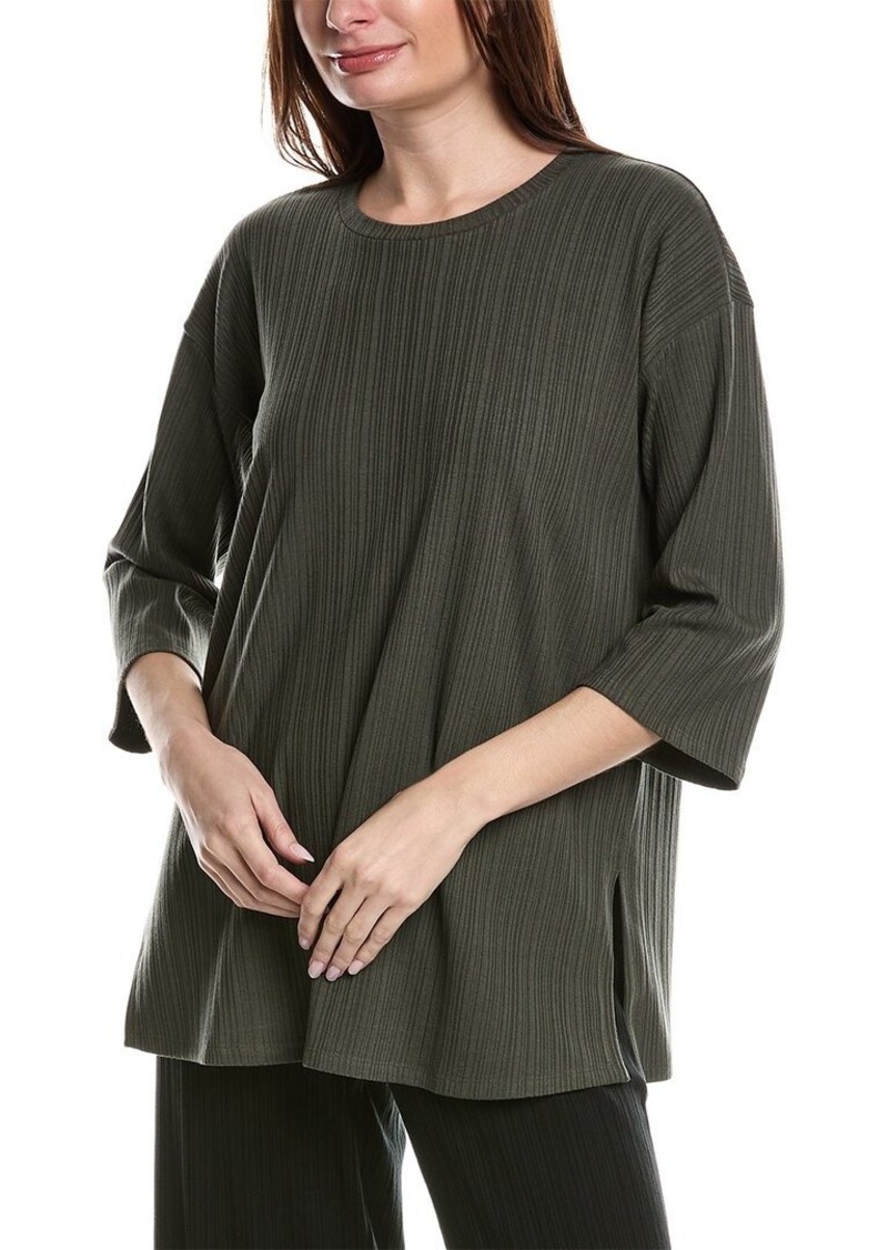 EILEEN FISHER Variegated Rib Top