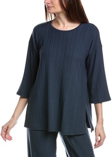 EILEEN FISHER Variegated Rib Top