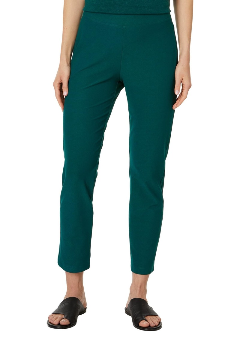 Eileen Fisher Women's Petite Slim Ankle Pant