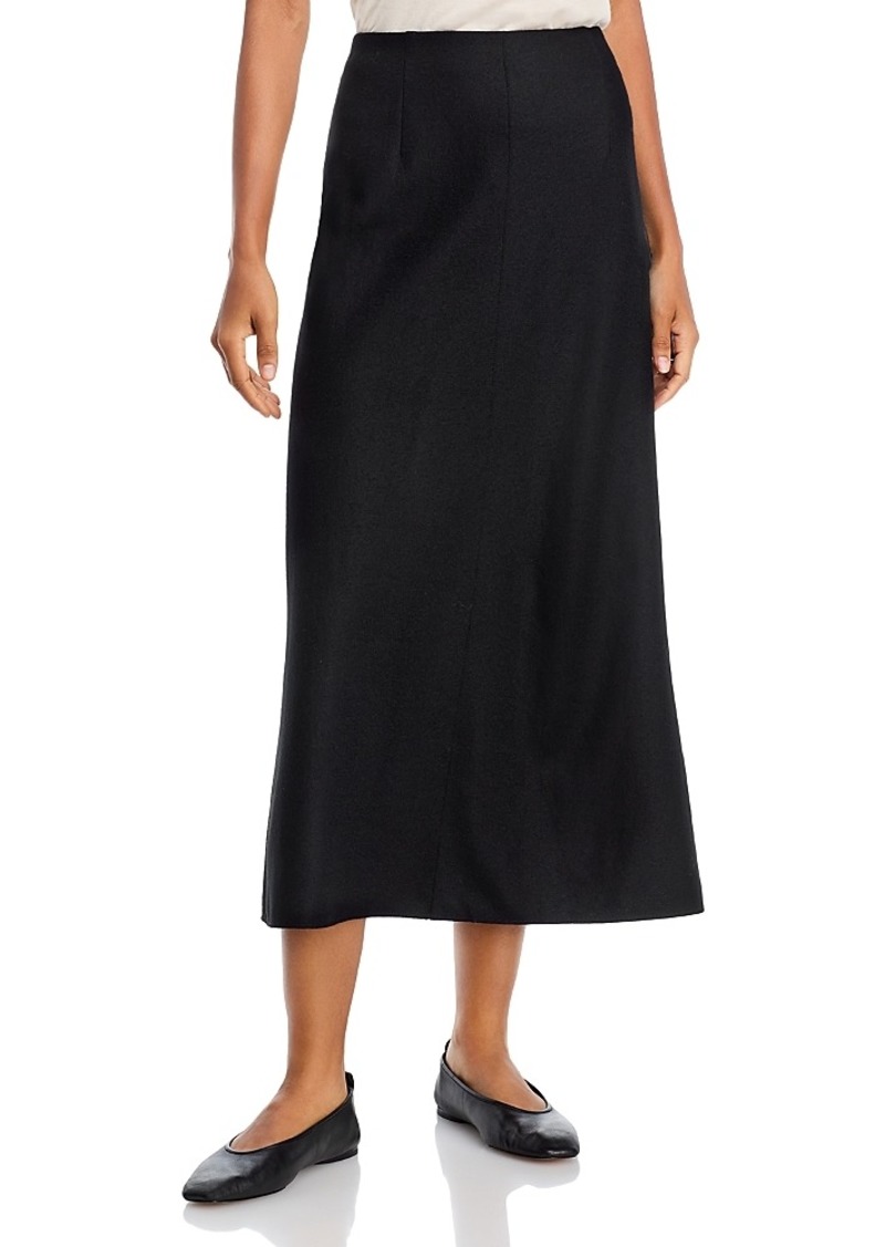 Eileen Fisher Wool Midi Skirt