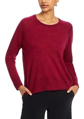 Eileen Fisher Wool Raglan Sleeve Sweater