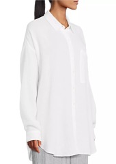 Eileen Fisher Gauze Cotton Oversized Shirt