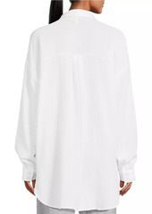 Eileen Fisher Gauze Cotton Oversized Shirt