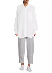 Eileen Fisher Gauze Cotton Oversized Shirt