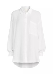 Eileen Fisher Gauze Cotton Oversized Shirt