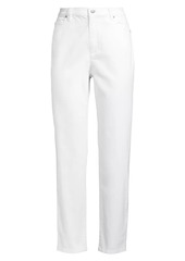 Eileen Fisher High-Rise Straight-Leg Jeans