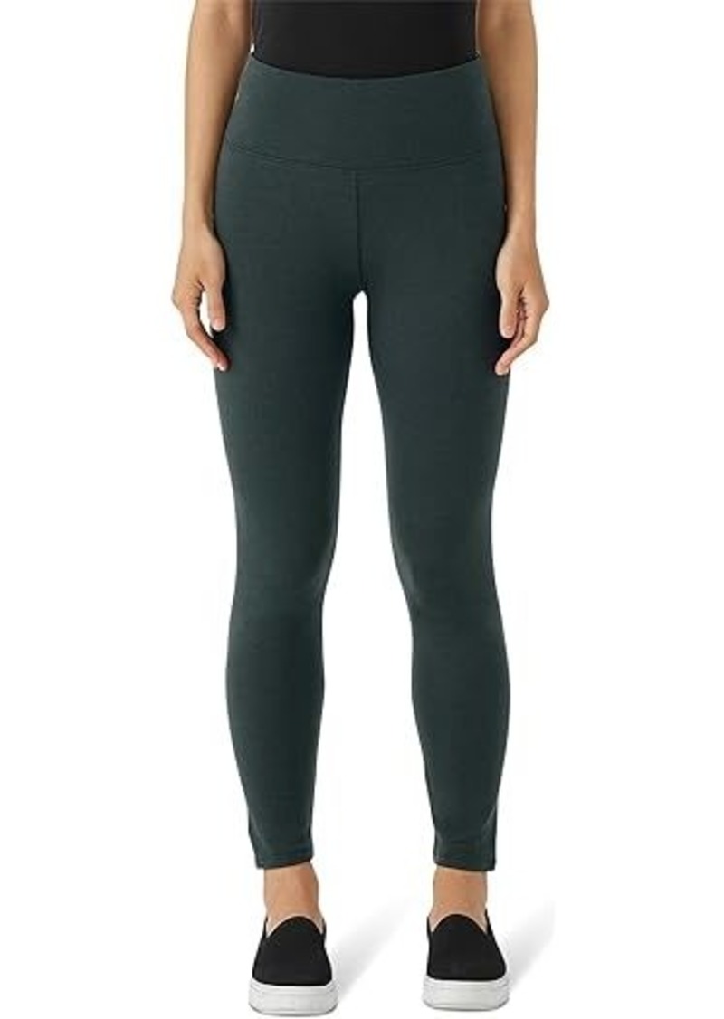 Eileen Fisher High-Waisted Ankle Leggings