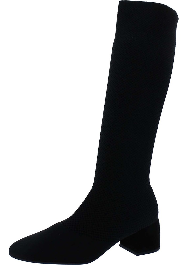 Eileen Fisher Innis ST Womens Pointed Toe Pull On Knee-High Boots