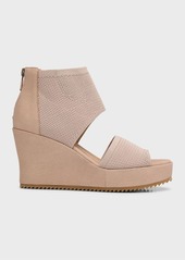 Eileen Fisher Leto Knit Wedge Sandals