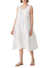 Eileen Fisher Linen A-Line Dress