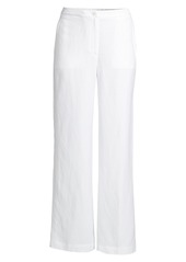 Eileen Fisher Linen-Blend Straight Pants