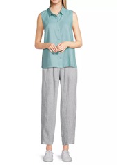 Eileen Fisher Linen Sleeveless Shirt