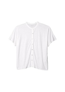 Eileen Fisher Mandarin Collar Shirt