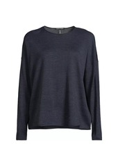 Eileen Fisher Merino Wool Crewneck Sweater