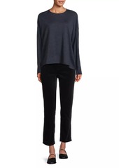 Eileen Fisher Merino Wool Crewneck Sweater