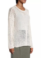 Eileen Fisher Net Cotton Sweater