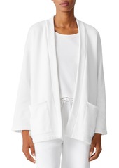 Eileen Fisher Shawl Collar Open Front Jacket