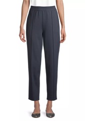 Eileen Fisher Pintuck Tapered-Leg Cropped Pants
