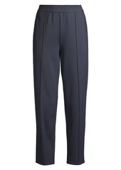 Eileen Fisher Pintuck Tapered-Leg Cropped Pants