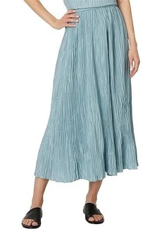 Eileen Fisher Pleated Full Length Skirt