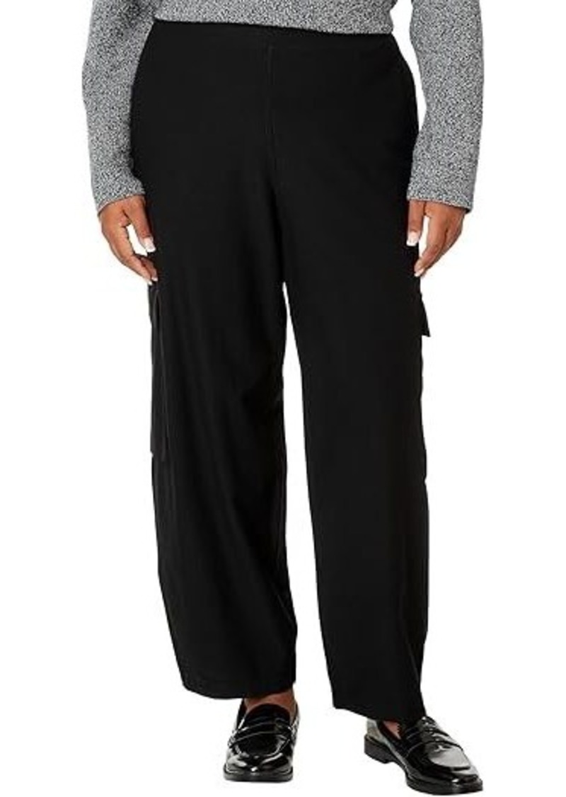 Eileen Fisher Plus Cargo Ankle Lantern Pants