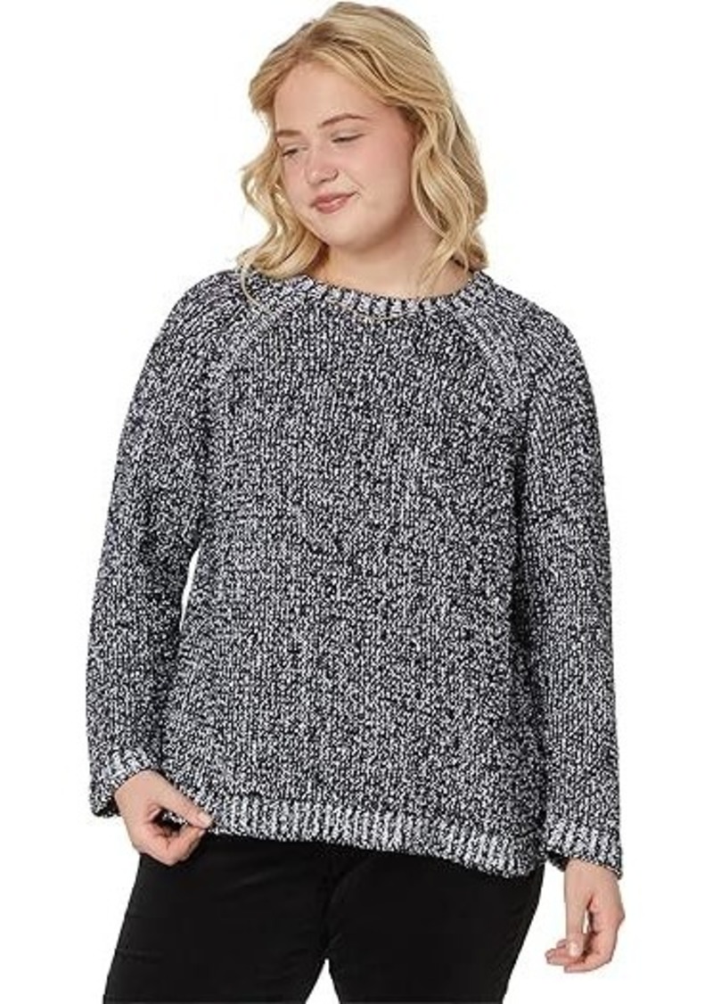 Eileen Fisher Plus Size Crew Neck Sweater