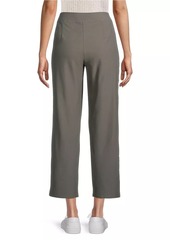 Eileen Fisher Pull-On Straight-Leg Ankle Pants