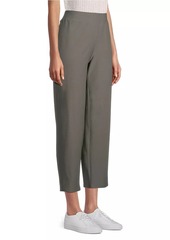 Eileen Fisher Pull-On Straight-Leg Ankle Pants