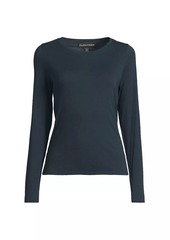 Eileen Fisher Round Neck Long-Sleeve T-Shirt