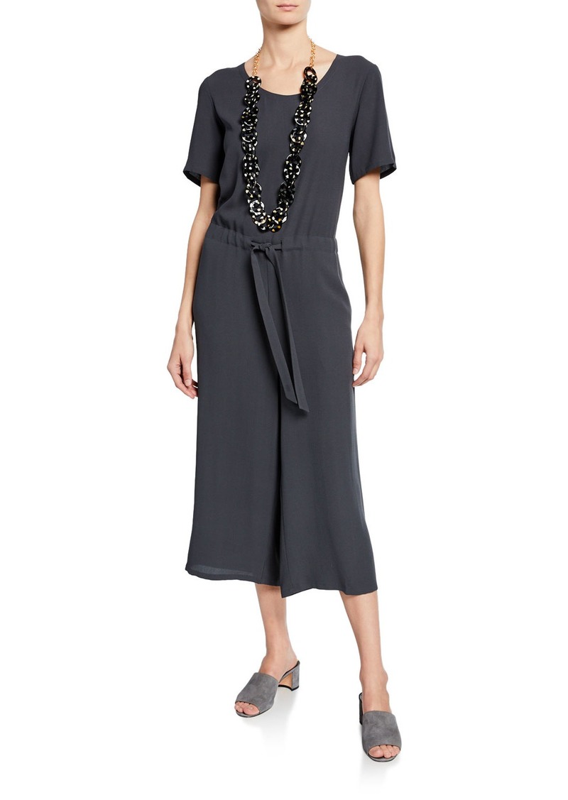 eileen fisher silk jumpsuit