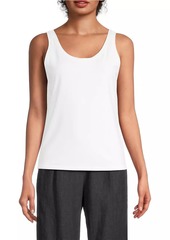 Eileen Fisher Scoopneck Slim Tank